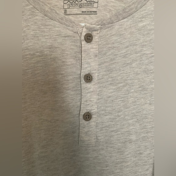 Patagonia organic cotton lightweight henley long sleeve shirt size Small - Picture 4 of 5